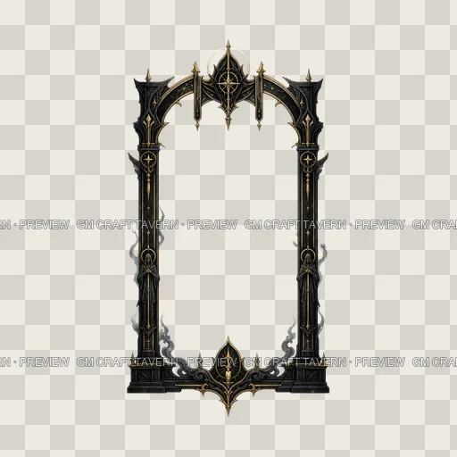 Border 25 top-down token preview