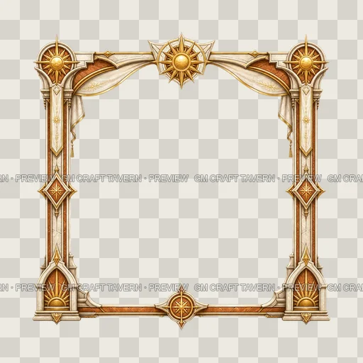 Border 30 top-down token preview