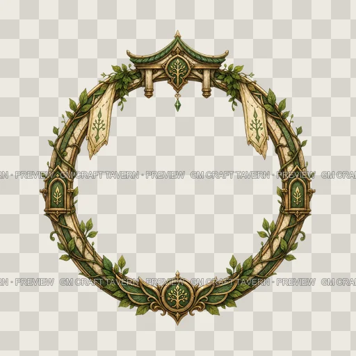 Border 32 top-down token preview