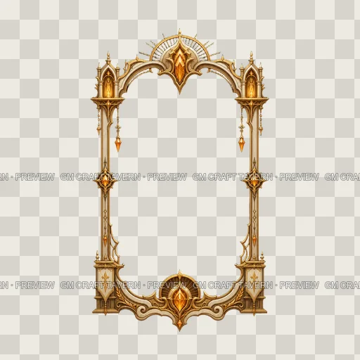 Border 05 top-down token preview