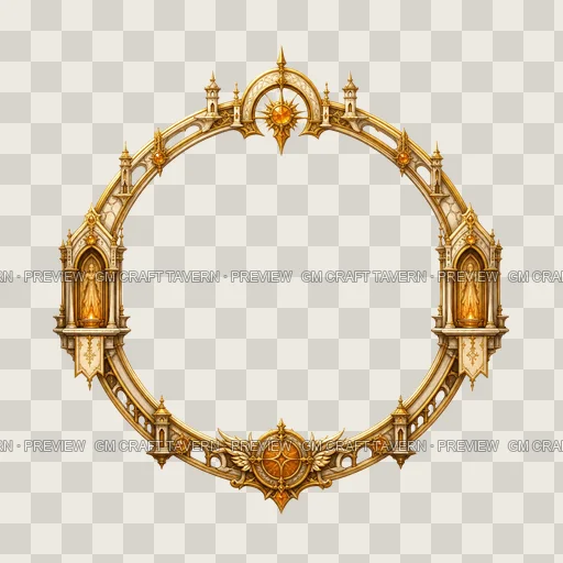 Border 50 top-down token preview