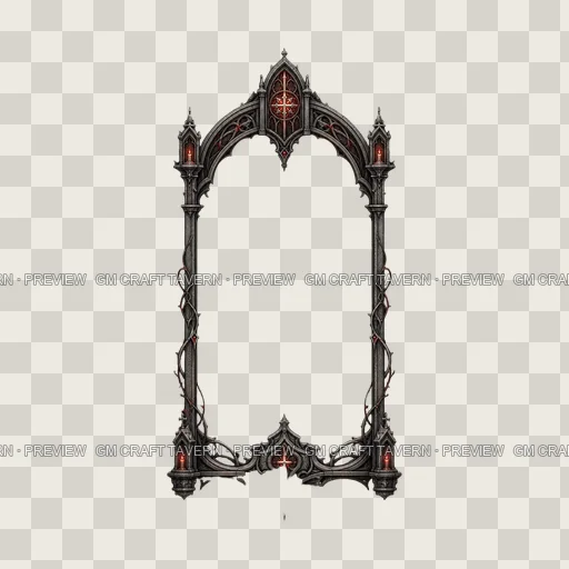 Border 22 top-down token preview