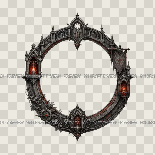 Border 48 top-down token preview