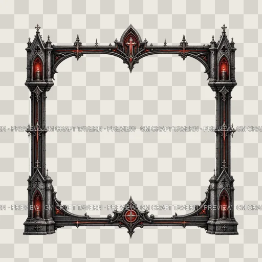 Border 77 top-down token preview