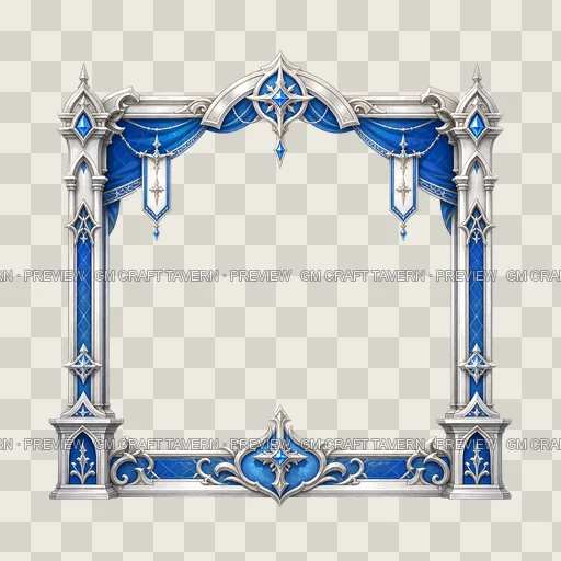 Border 53 top-down token preview