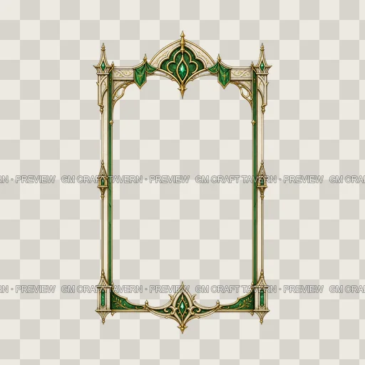 Border 10 top-down token preview