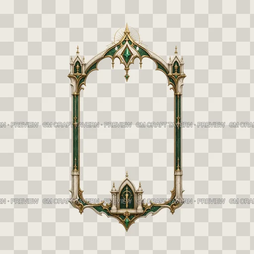 Border 16 top-down token preview