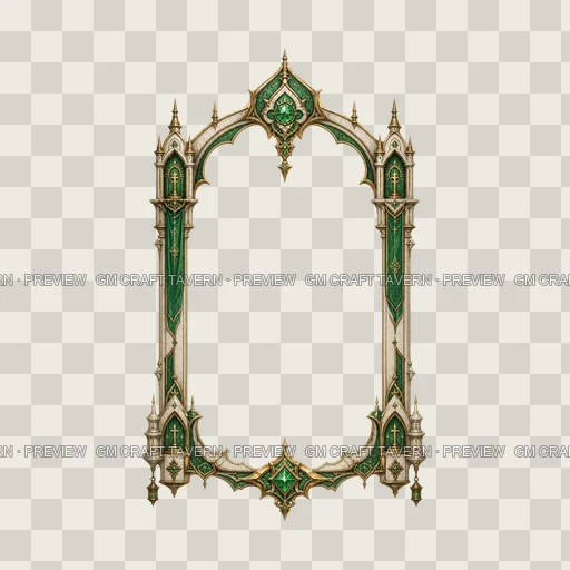 Border 25 top-down token preview