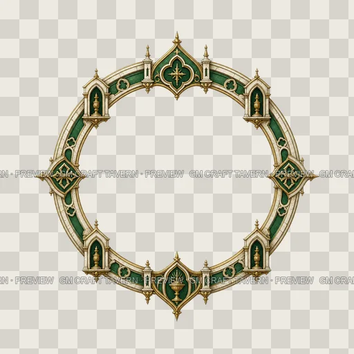 Border 30 top-down token preview