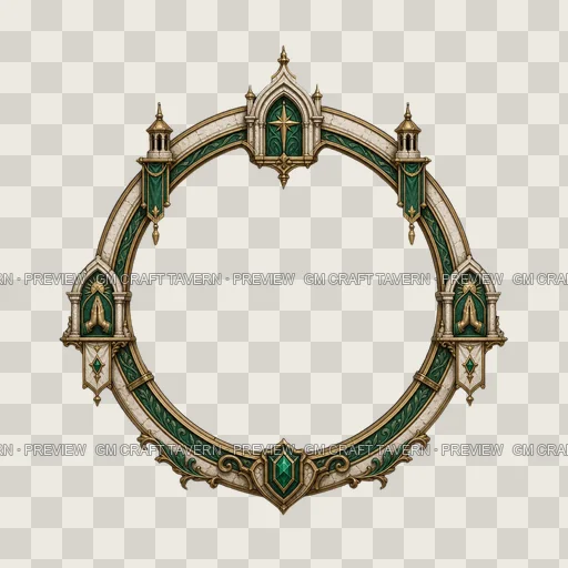 Border 33 top-down token preview