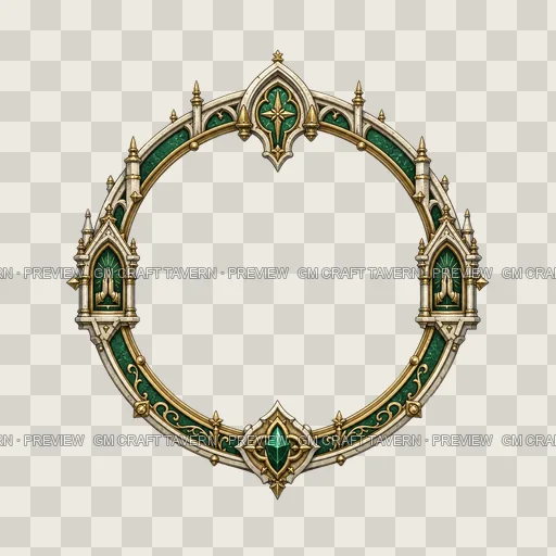 Border 43 top-down token preview