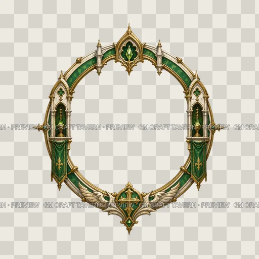 Border 44 top-down token preview