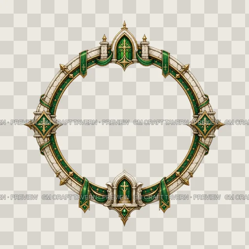 Border 45 top-down token preview