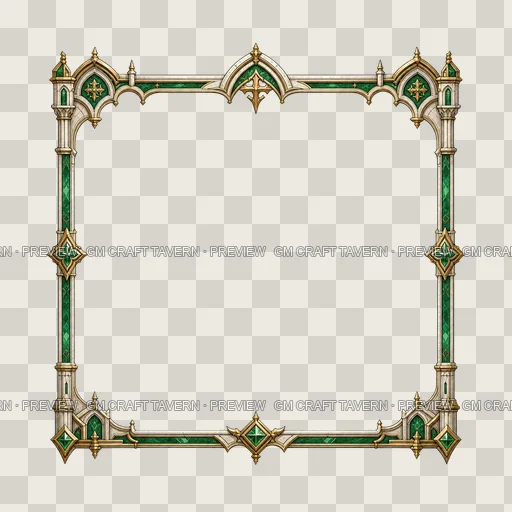 Border 52 top-down token preview