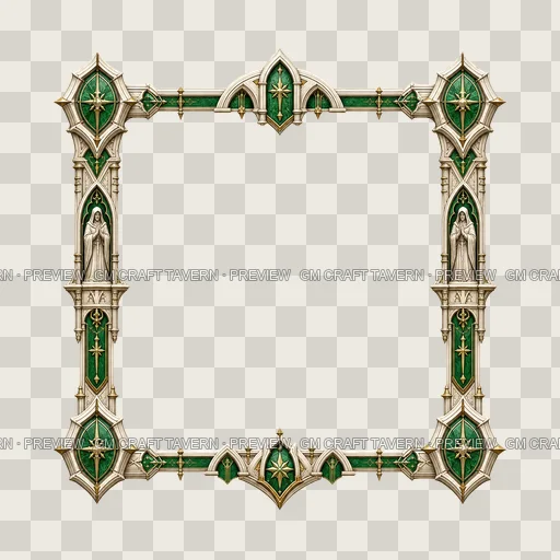 Border 54 top-down token preview