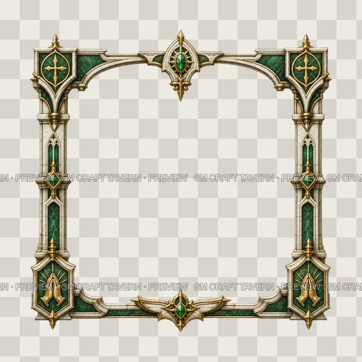 Border 57 top-down token preview