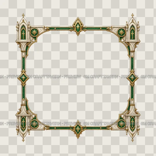 Border 58 top-down token preview