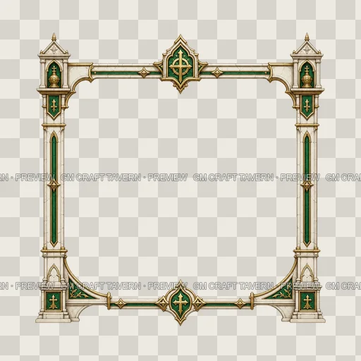 Border 64 top-down token preview