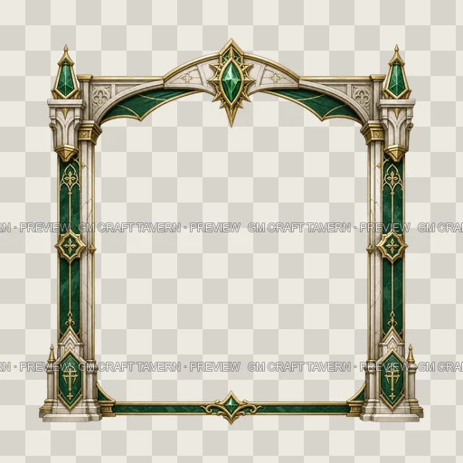 Border 67 top-down token preview