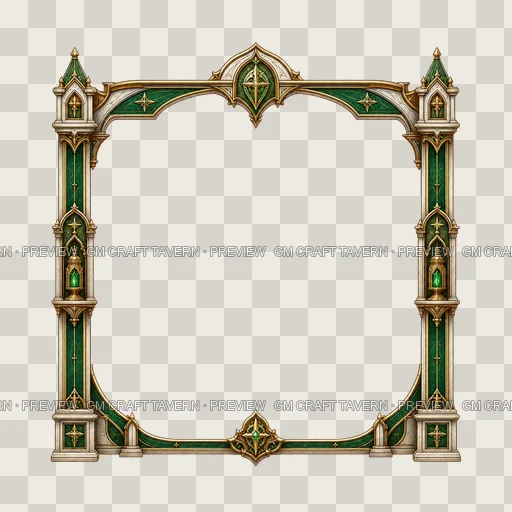 Border 70 top-down token preview