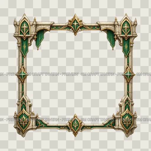 Border 75 top-down token preview