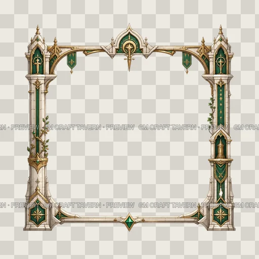 Border 77 top-down token preview