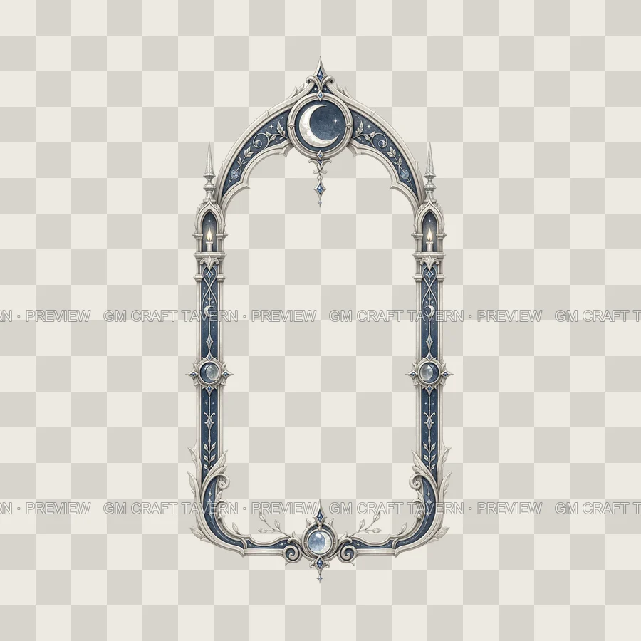 Moon Hallowed Niche Borders product preview 4