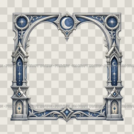Border 64 top-down token preview