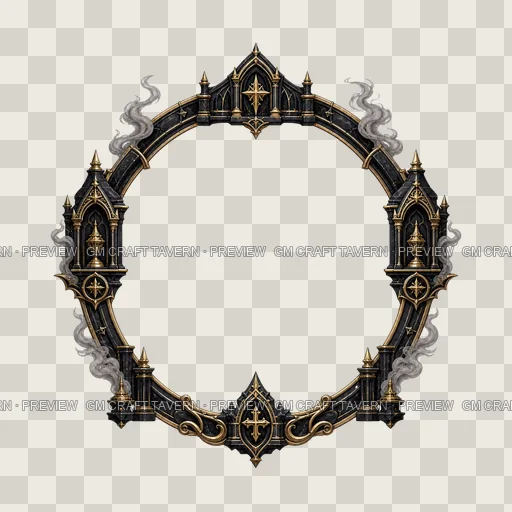 Border 32 top-down token preview
