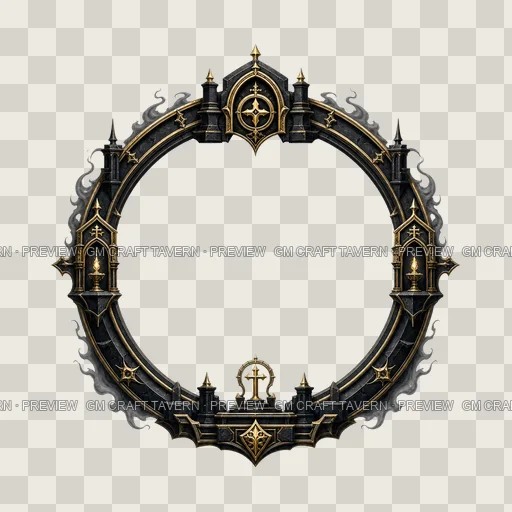 Border 40 top-down token preview
