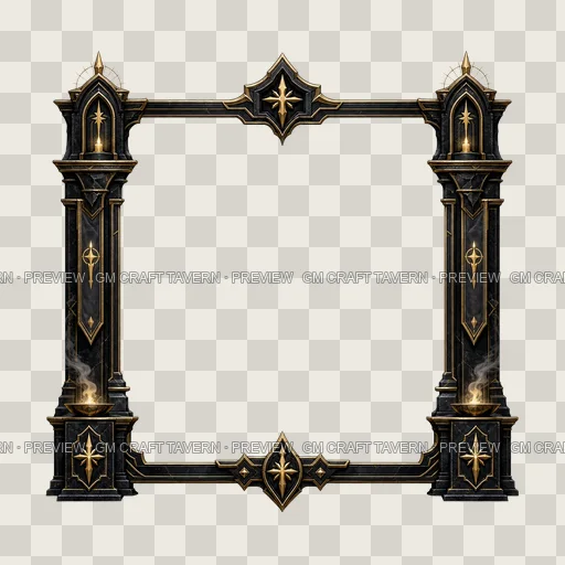 Border 52 top-down token preview