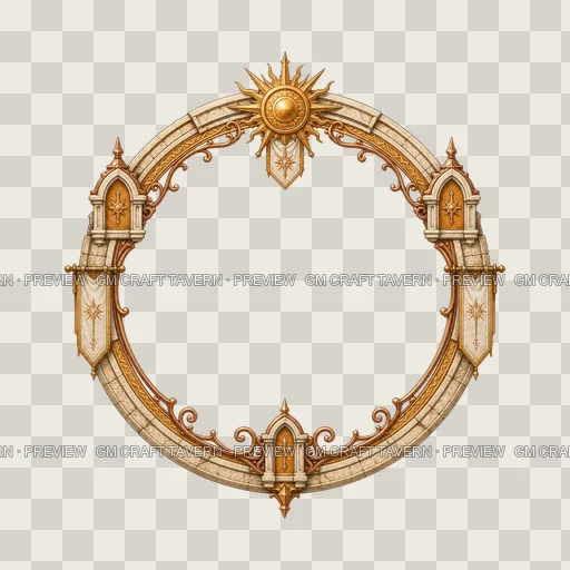 Border 49 top-down token preview