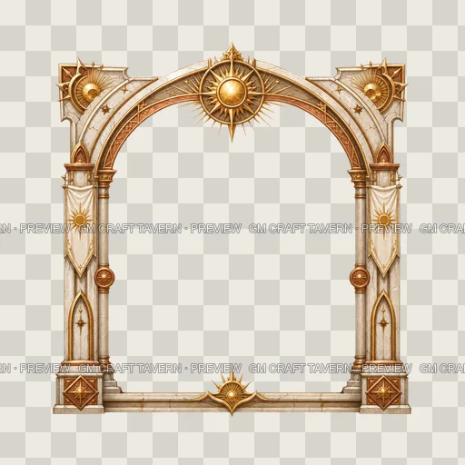 Border 61 top-down token preview