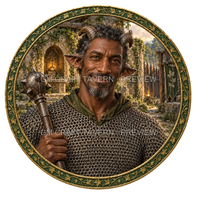 Aperçu du produit Satyr Character Tokens 4