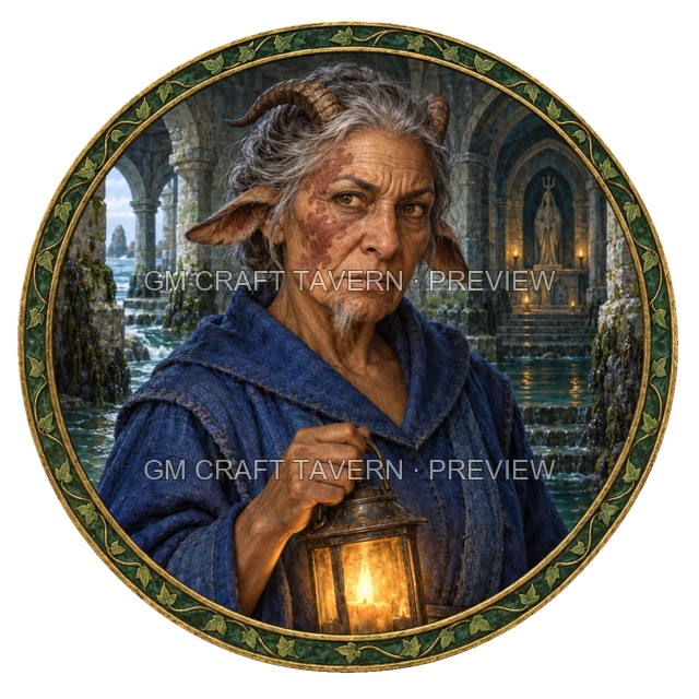 Aperçu du token vu du dessus de Urdan Reedvale - Clerc
