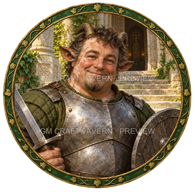 Aperçu du produit Satyr Character Tokens 5