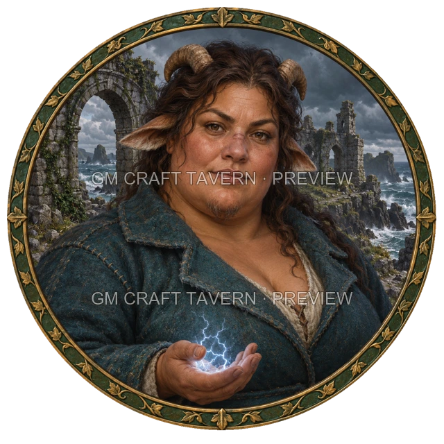 Aperçu du produit Satyr Character Tokens 6