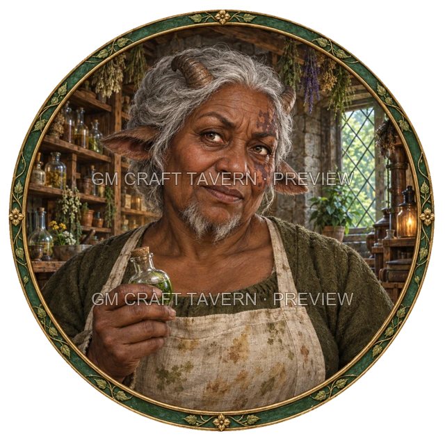 Aperçu du token vu du dessus de Urdan Birchhaven - Artificier