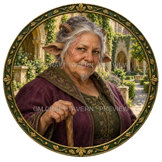 Urdan Oakbend - aperçu de token de noble vu du dessus