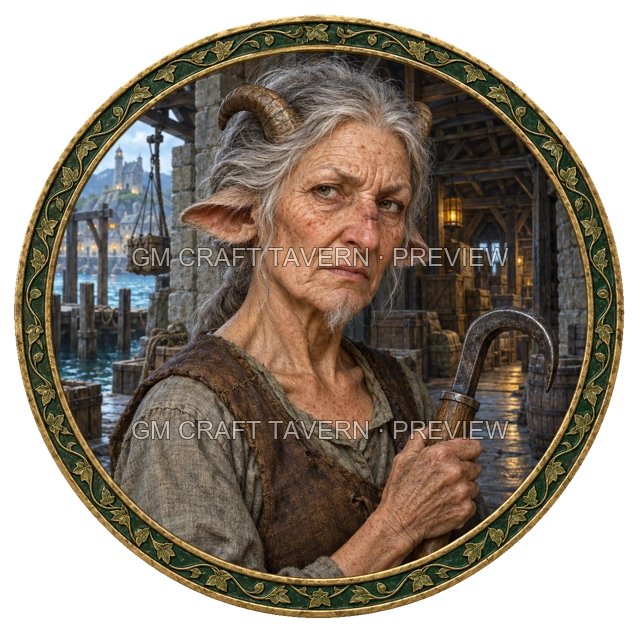 Urdan Hillward - aperçu de token de marin vu du dessus