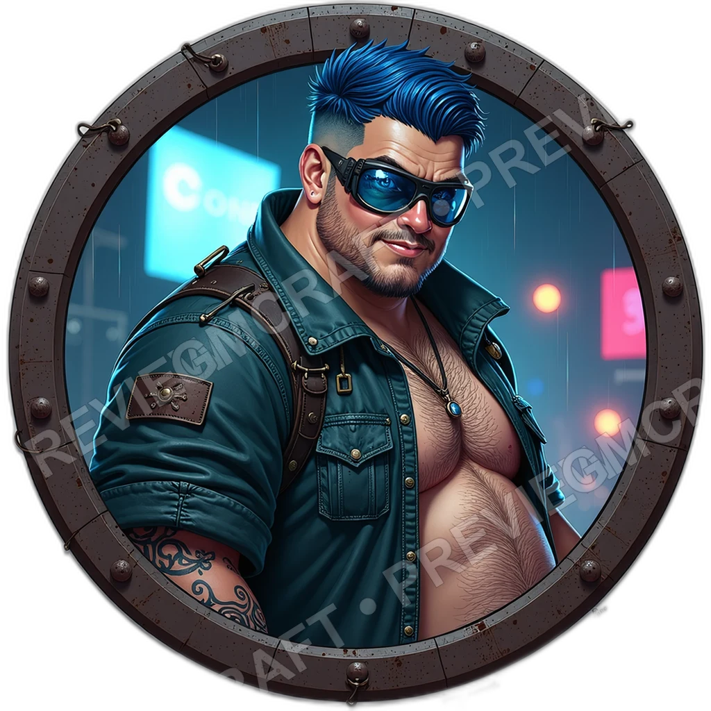 Bridge Pick Specialist, Female, Foldaway Magnet Raker, Scav Pouch Of Chips, Patch Sewn Goggles, Scavengers, ,Young Adult Age,1.8,, ,Overweight With Be 0001 top-down token preview