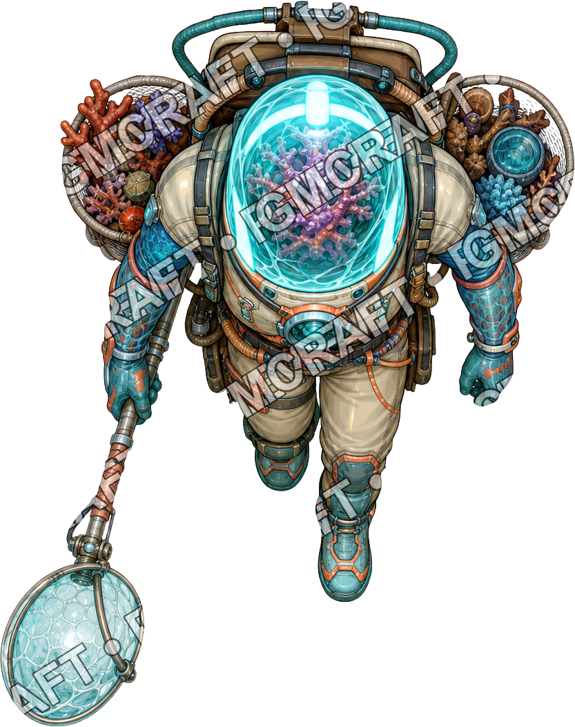 Reefglass Sampler top-down token preview