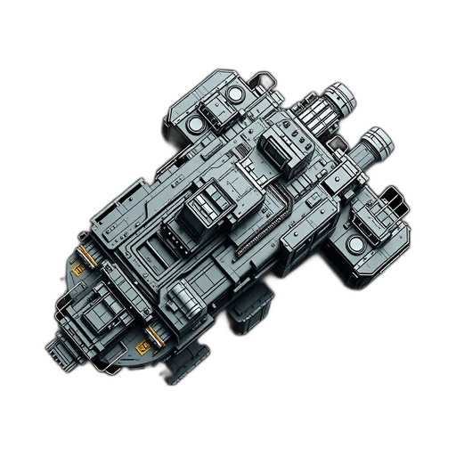 Aperçu du token vu du dessus de l'extracteur lourd d'astéroïdes