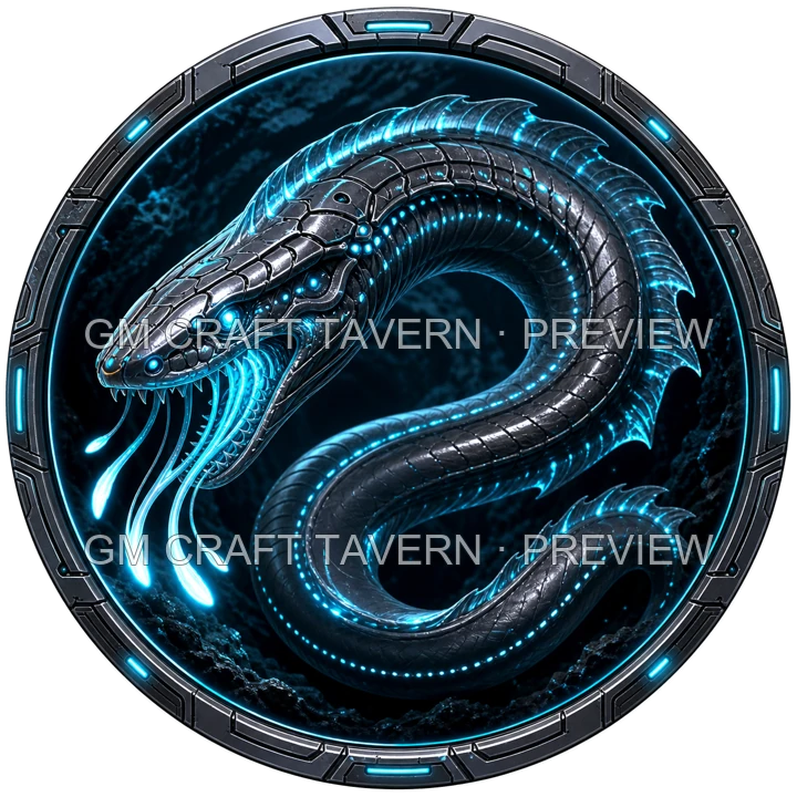 Bioluminescent Biomechanical Sea Creatures product preview 4