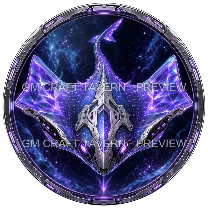 Bioluminescent Biomechanical Sea Creatures product preview 29