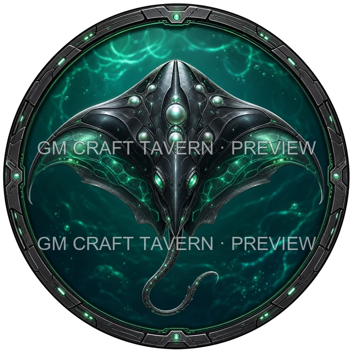 Bioluminescent Biomechanical Sea Creatures product preview 32