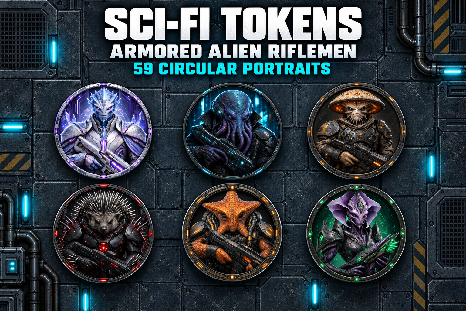 Aperçu du produit Fusiliers extraterrestres en armure