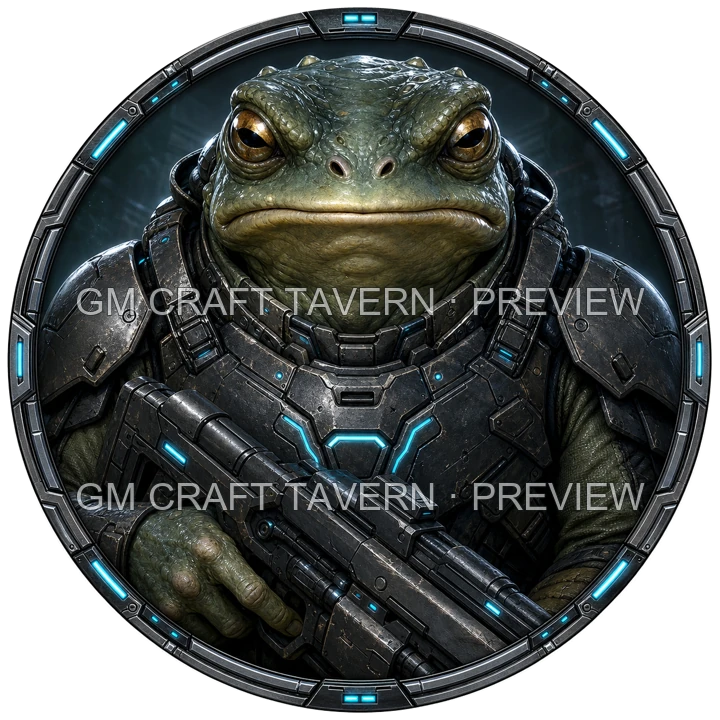 Armored Alien Riflemen product preview 3