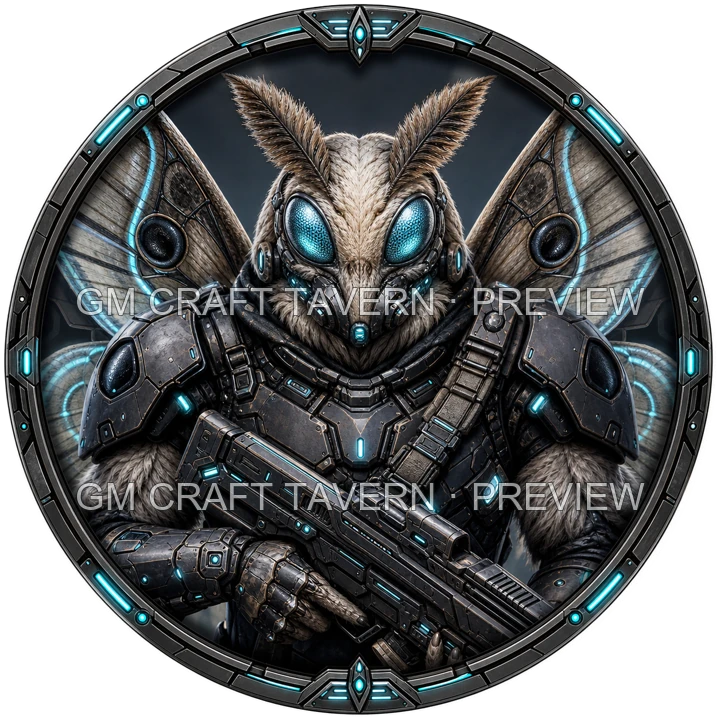 Armored Alien Riflemen product preview 10