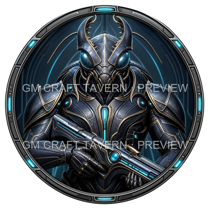 Armored Alien Riflemen product preview 11